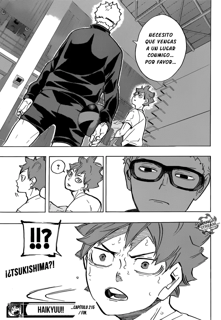 Haikyuu!! capítulo 215, página 20