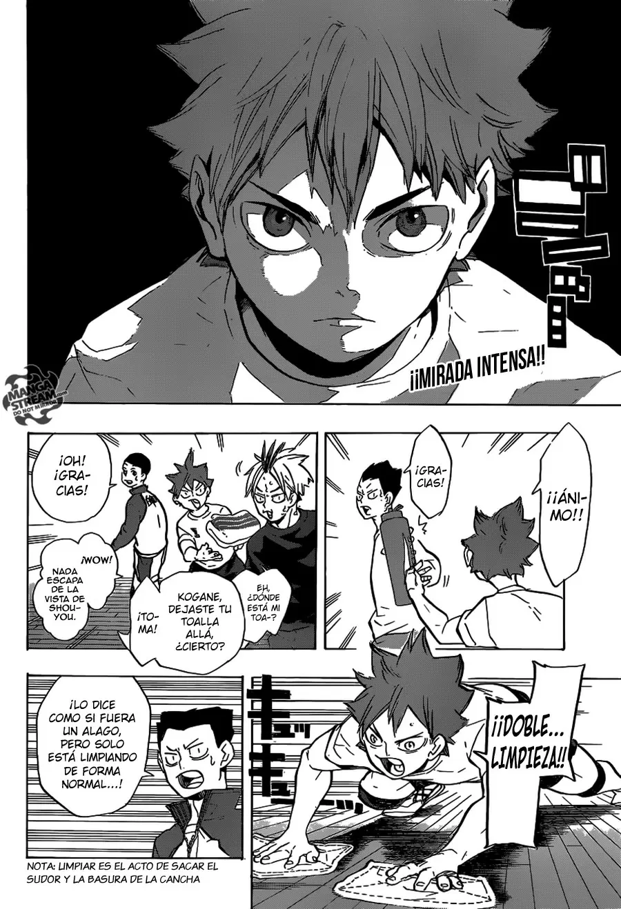Haikyuu!! capítulo 217, página 4