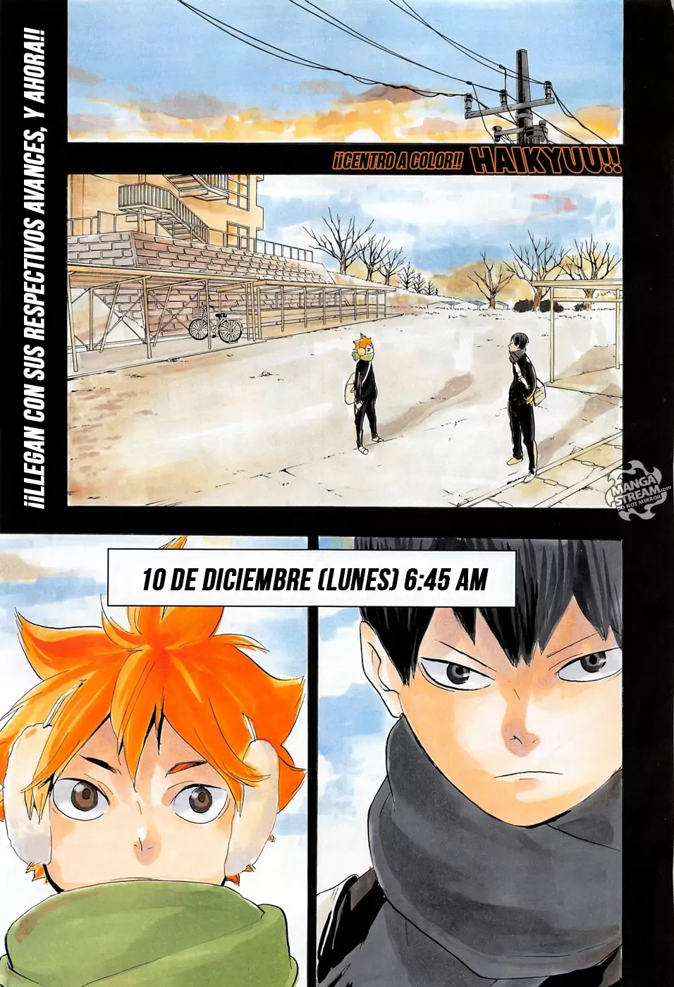 Haikyuu!! capítulo 220, página 3