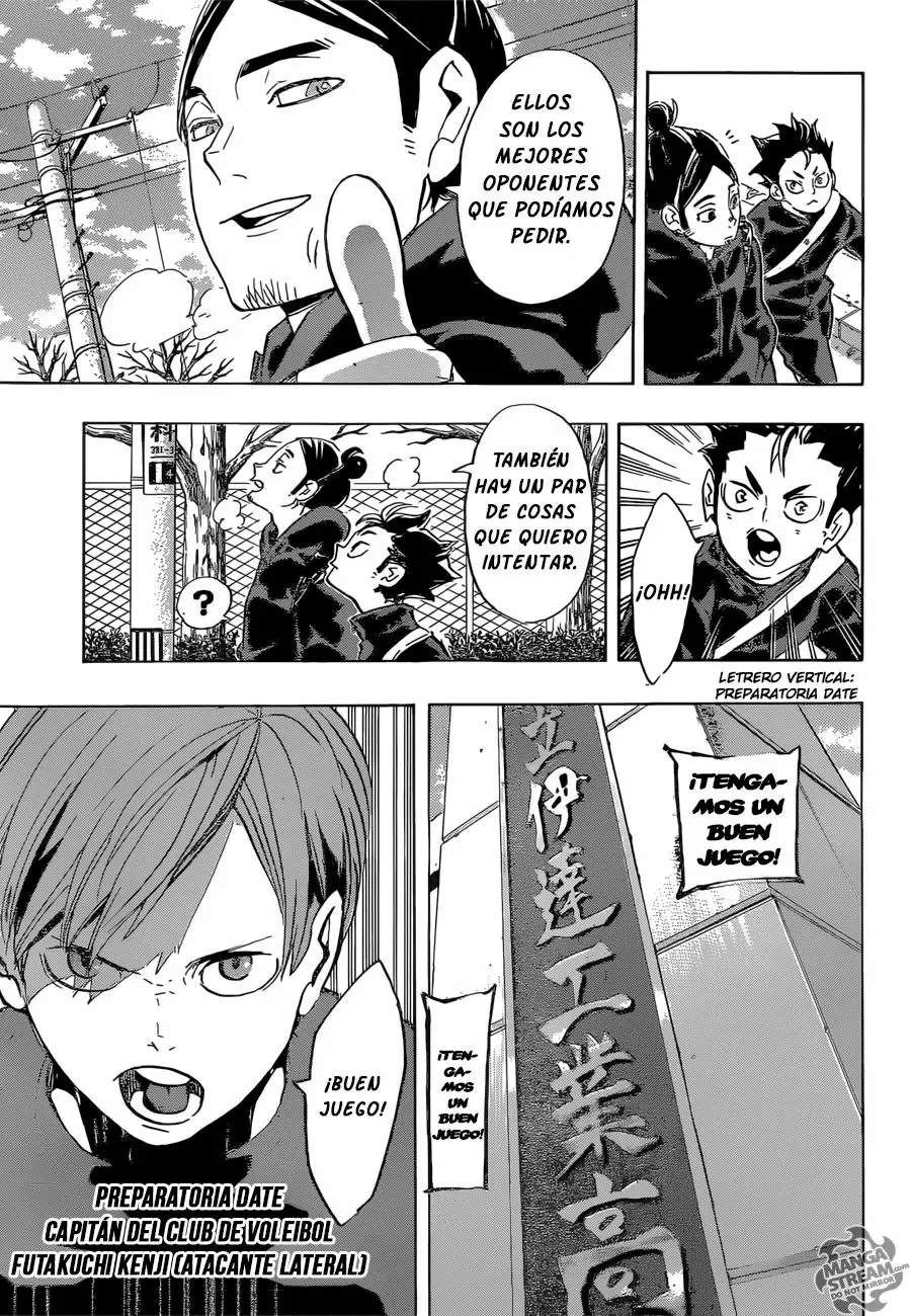 Haikyuu!! capítulo 221, página 10