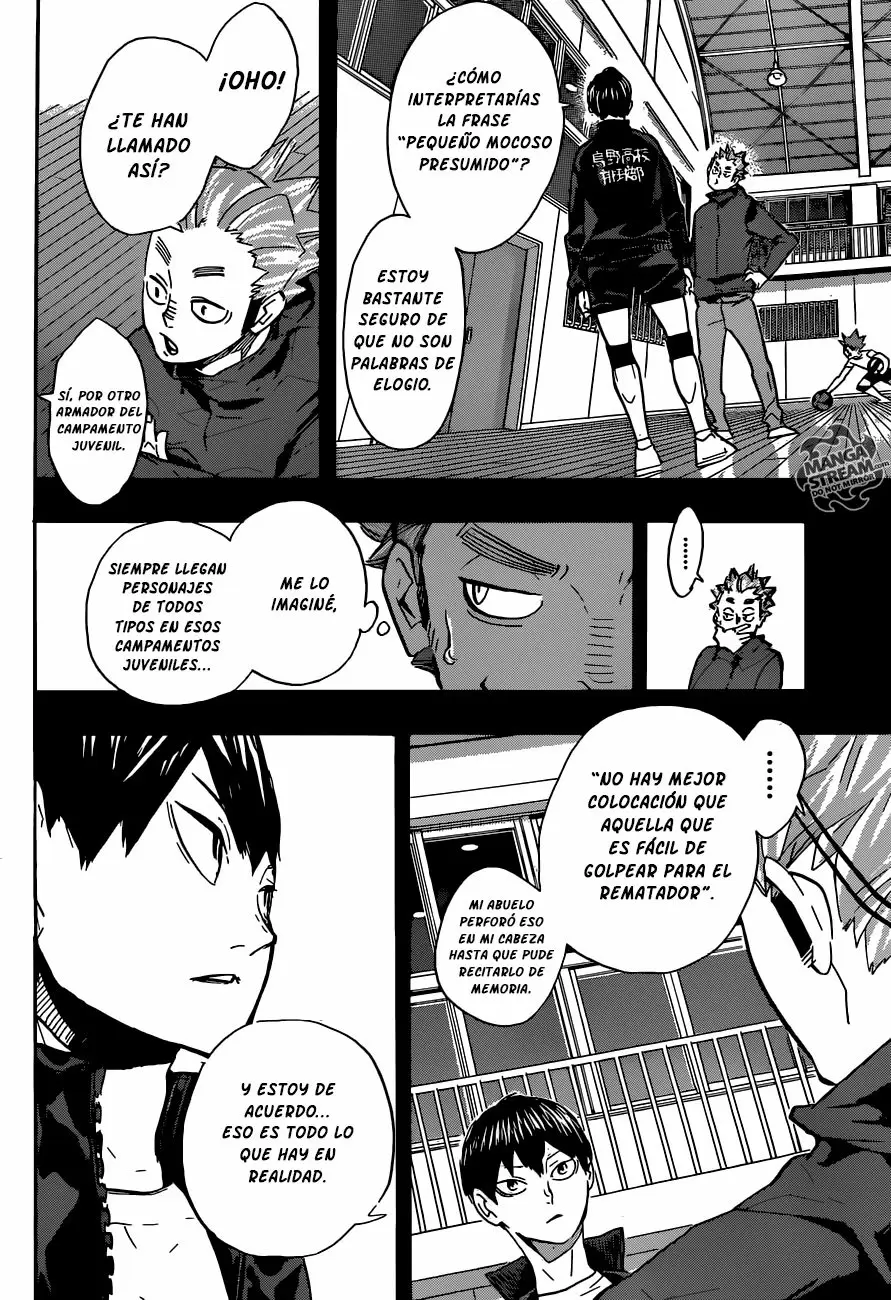 Haikyuu!! capítulo 222, página 3