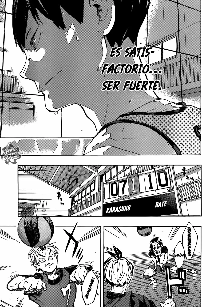 Haikyuu!! capítulo 222, página 14