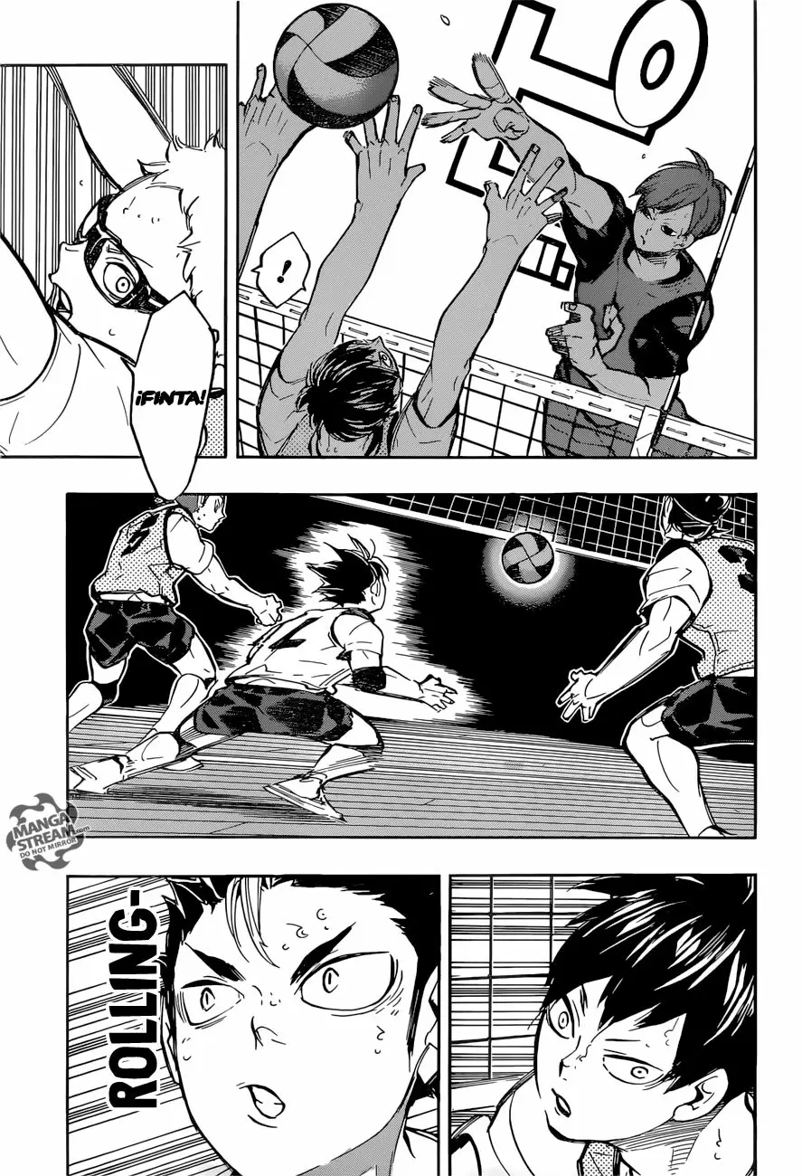 Haikyuu!! capítulo 222, página 18
