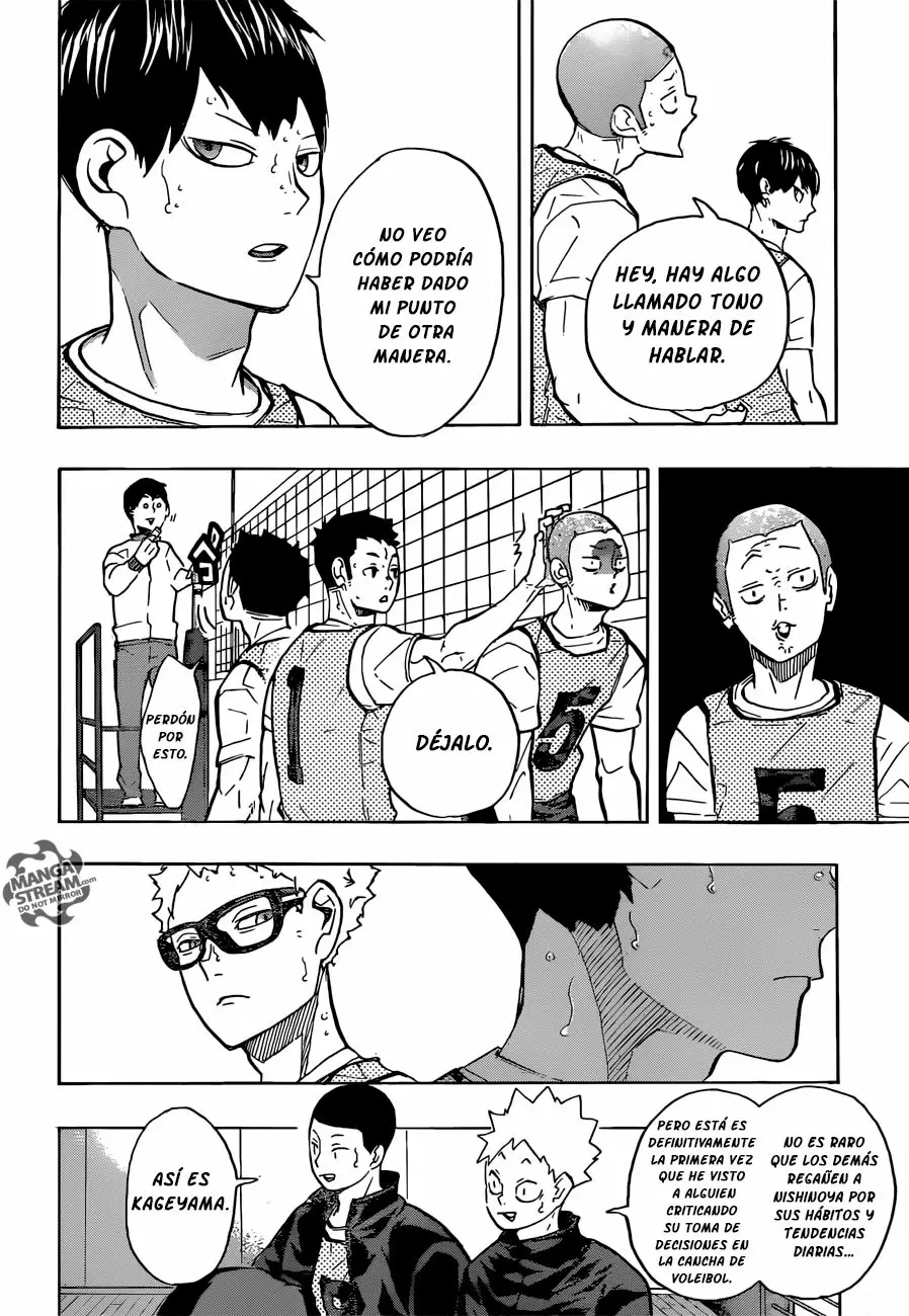 Haikyuu!! capítulo 223, página 8