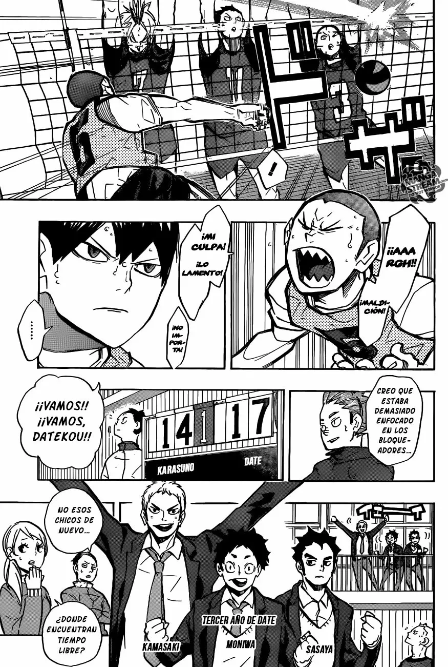 Haikyuu!! capítulo 223, página 13
