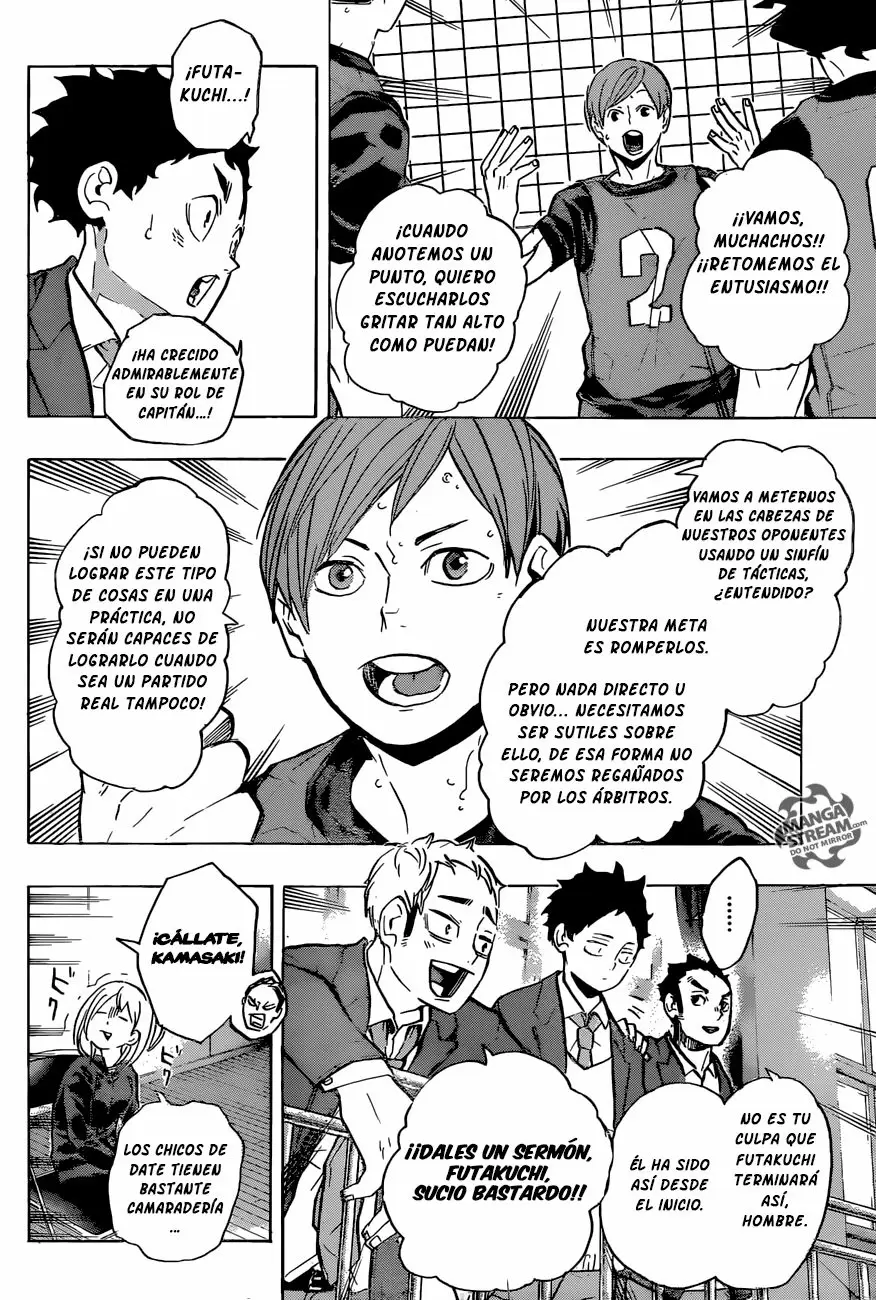 Haikyuu!! capítulo 223, página 14
