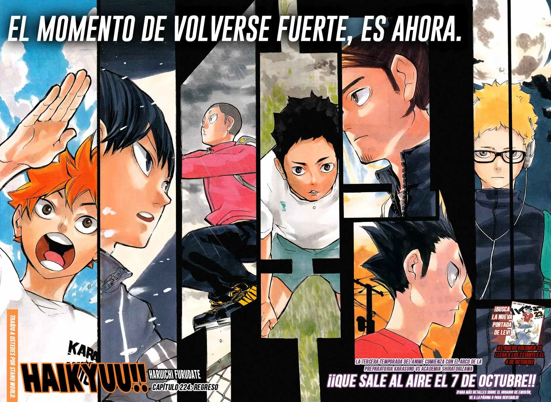 Haikyuu!! capítulo 224, página 4