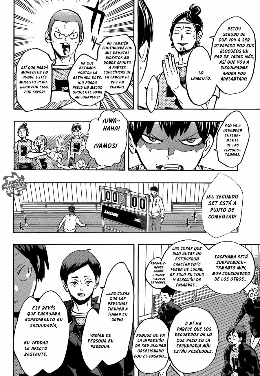 Haikyuu!! capítulo 224, página 14