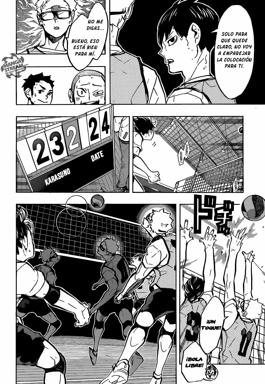 Haikyuu!! capítulo 224, página 18