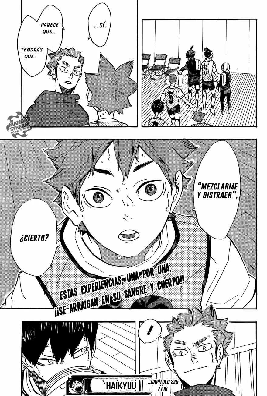 Haikyuu!! capítulo 225, página 21