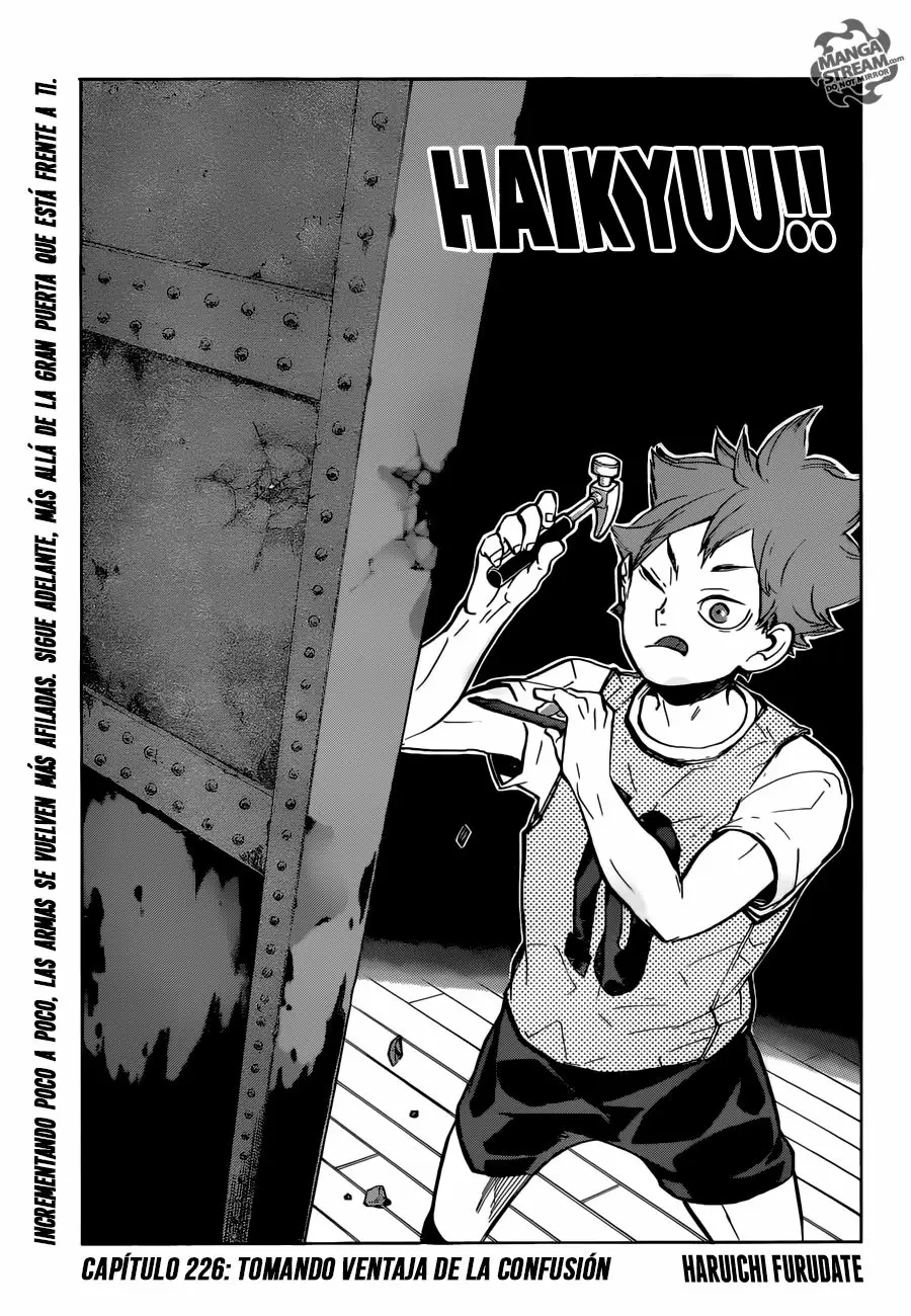 Haikyuu!! capítulo 226, página 2