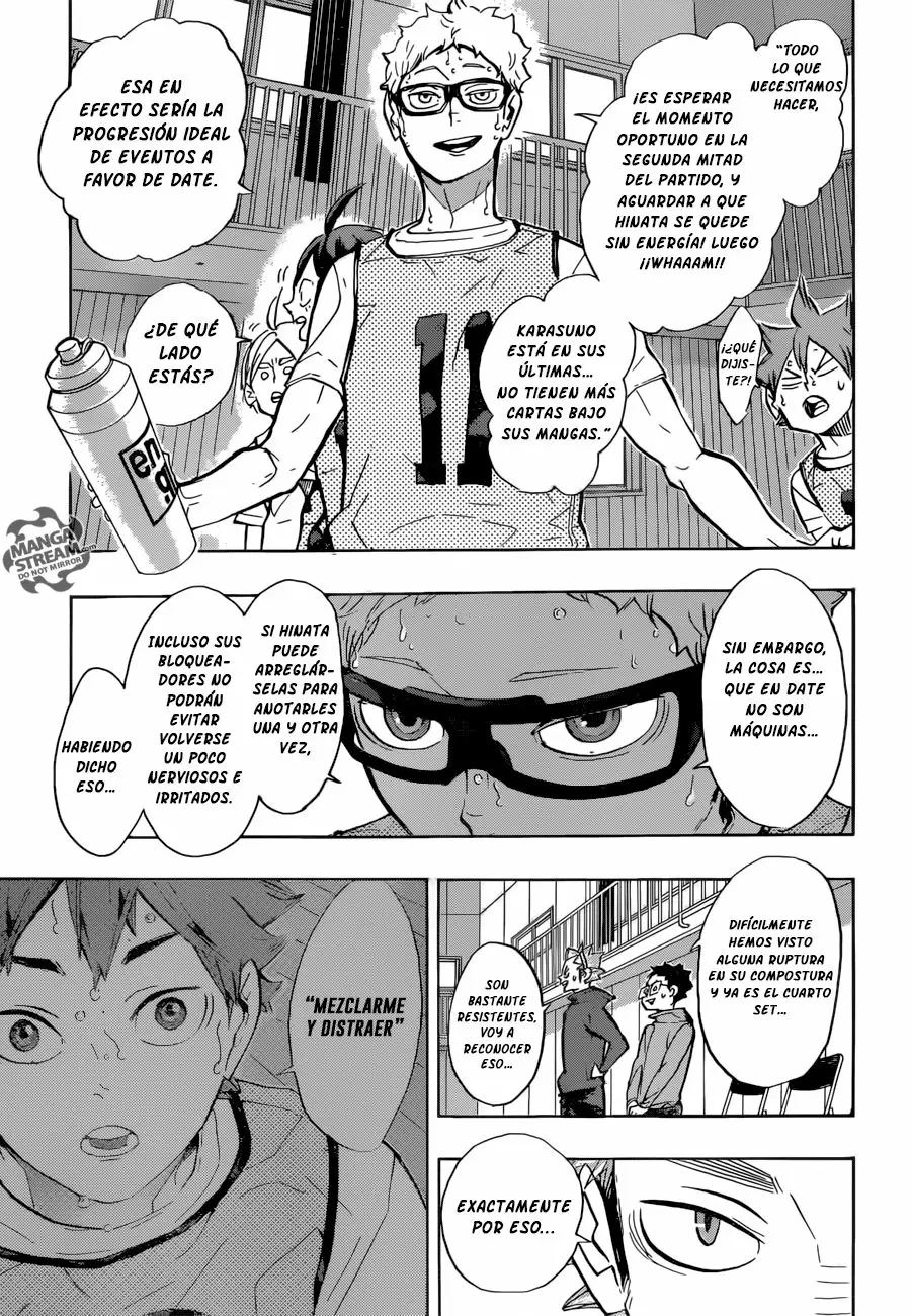 Haikyuu!! capítulo 226, página 8