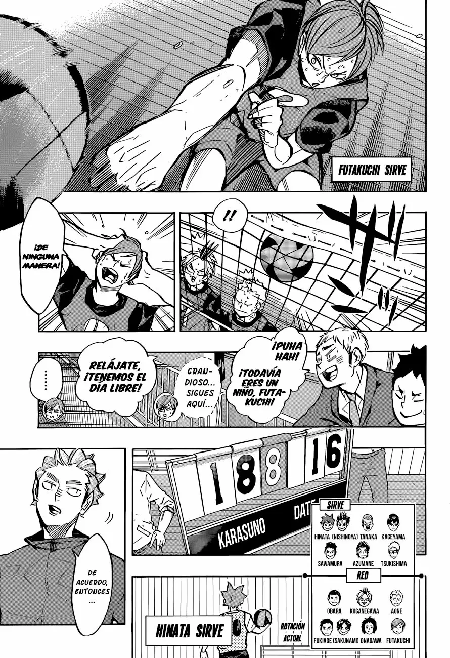 Haikyuu!! capítulo 227, página 6
