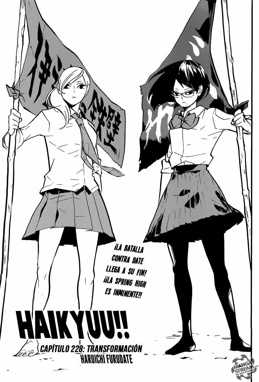 Haikyuu!! capítulo 228, página 2