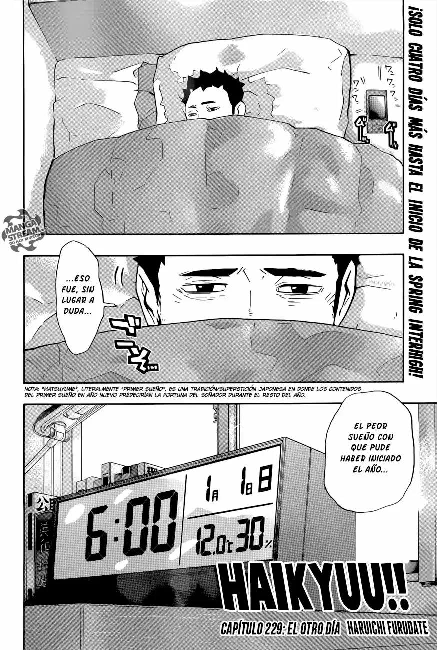 Haikyuu!! capítulo 229, página 5