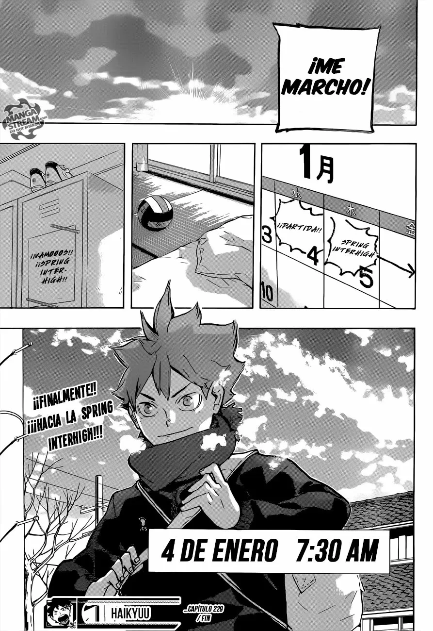 Haikyuu!! capítulo 229, página 20