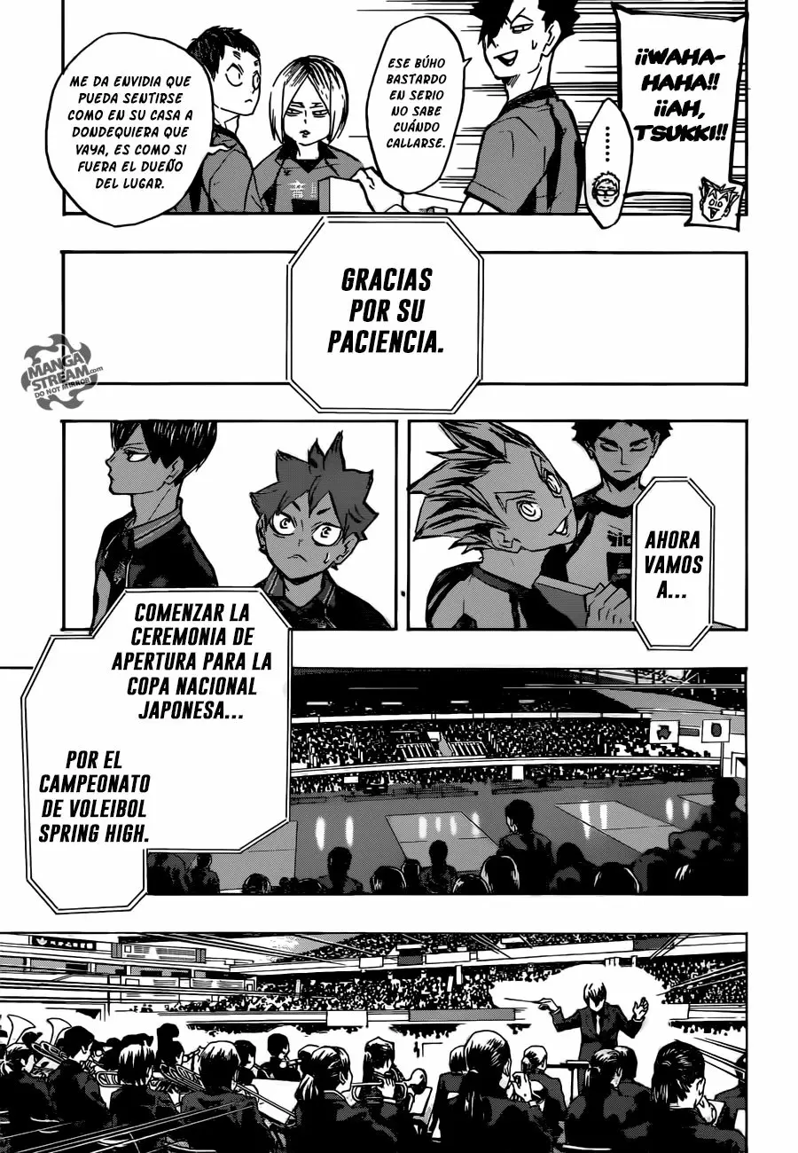 Haikyuu!! capítulo 231, página 8