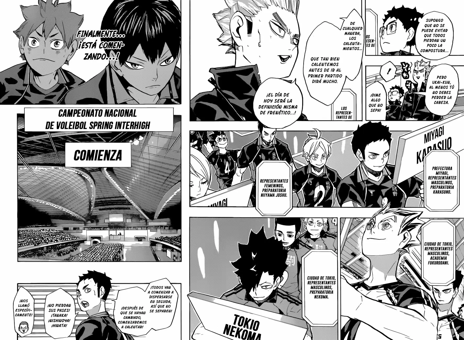 Haikyuu!! capítulo 231, página 10