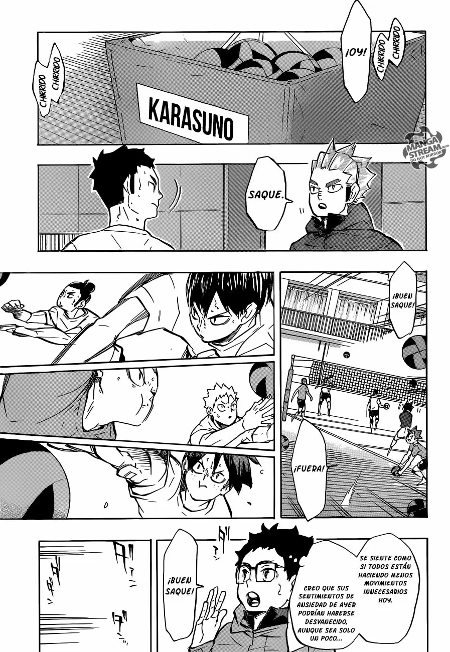 Haikyuu!! capítulo 231, página 14