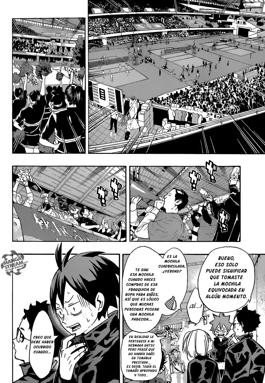 Haikyuu!! capítulo 232, página 3