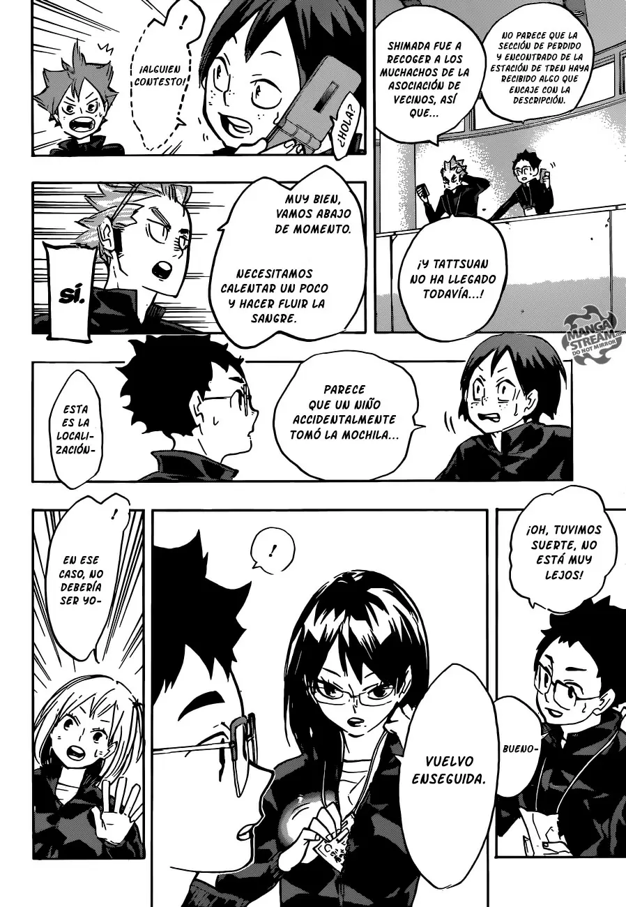 Haikyuu!! capítulo 232, página 5