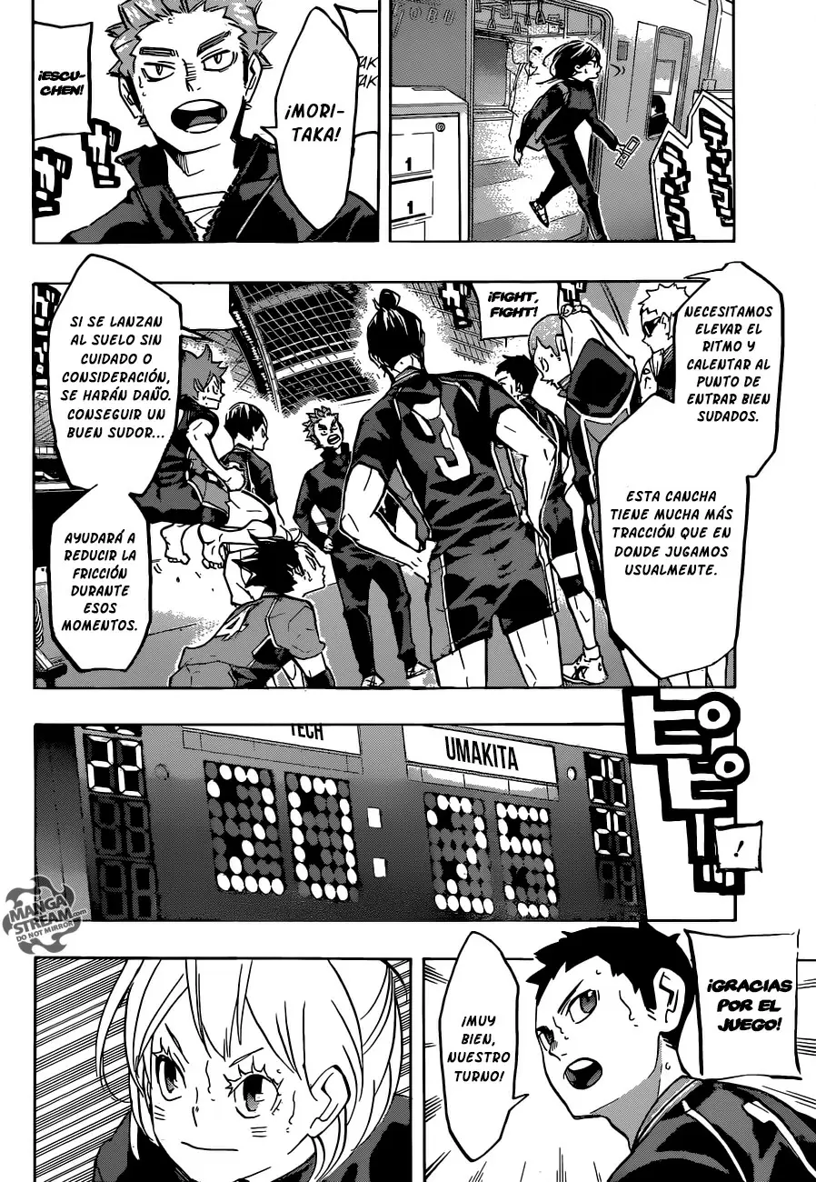 Haikyuu!! capítulo 232, página 9