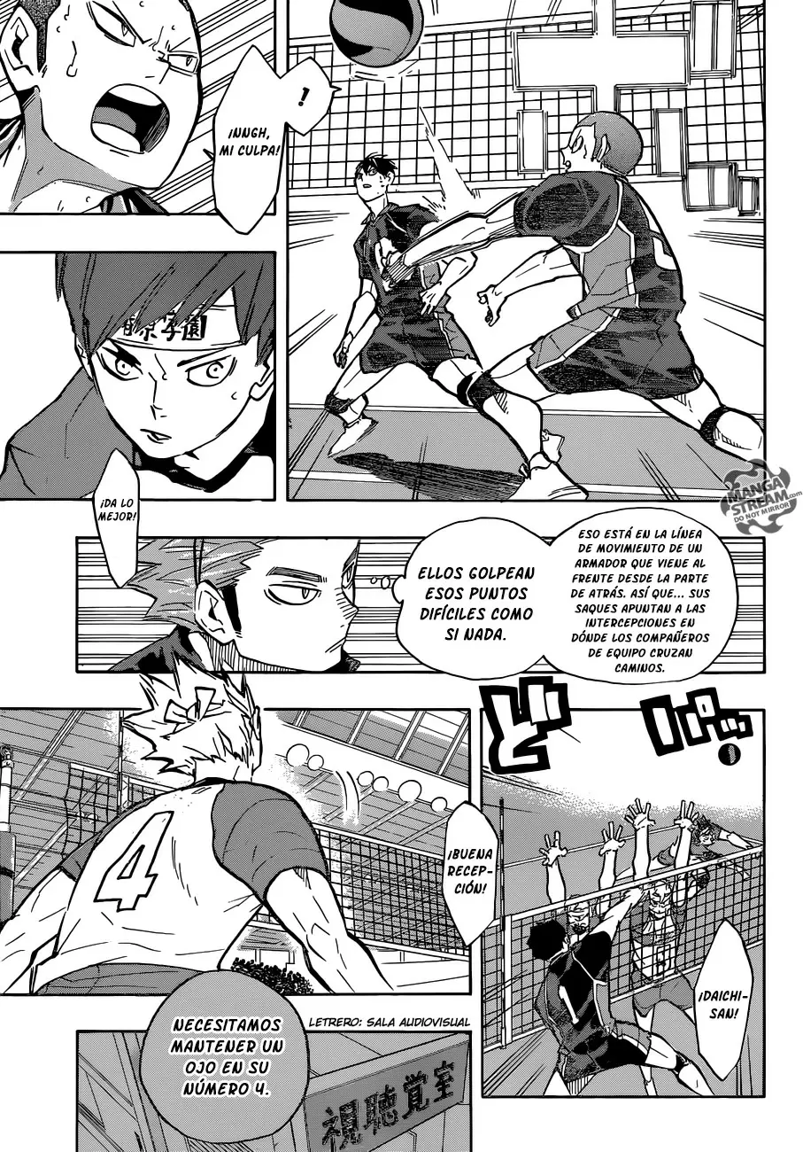 Haikyuu!! capítulo 233, página 13