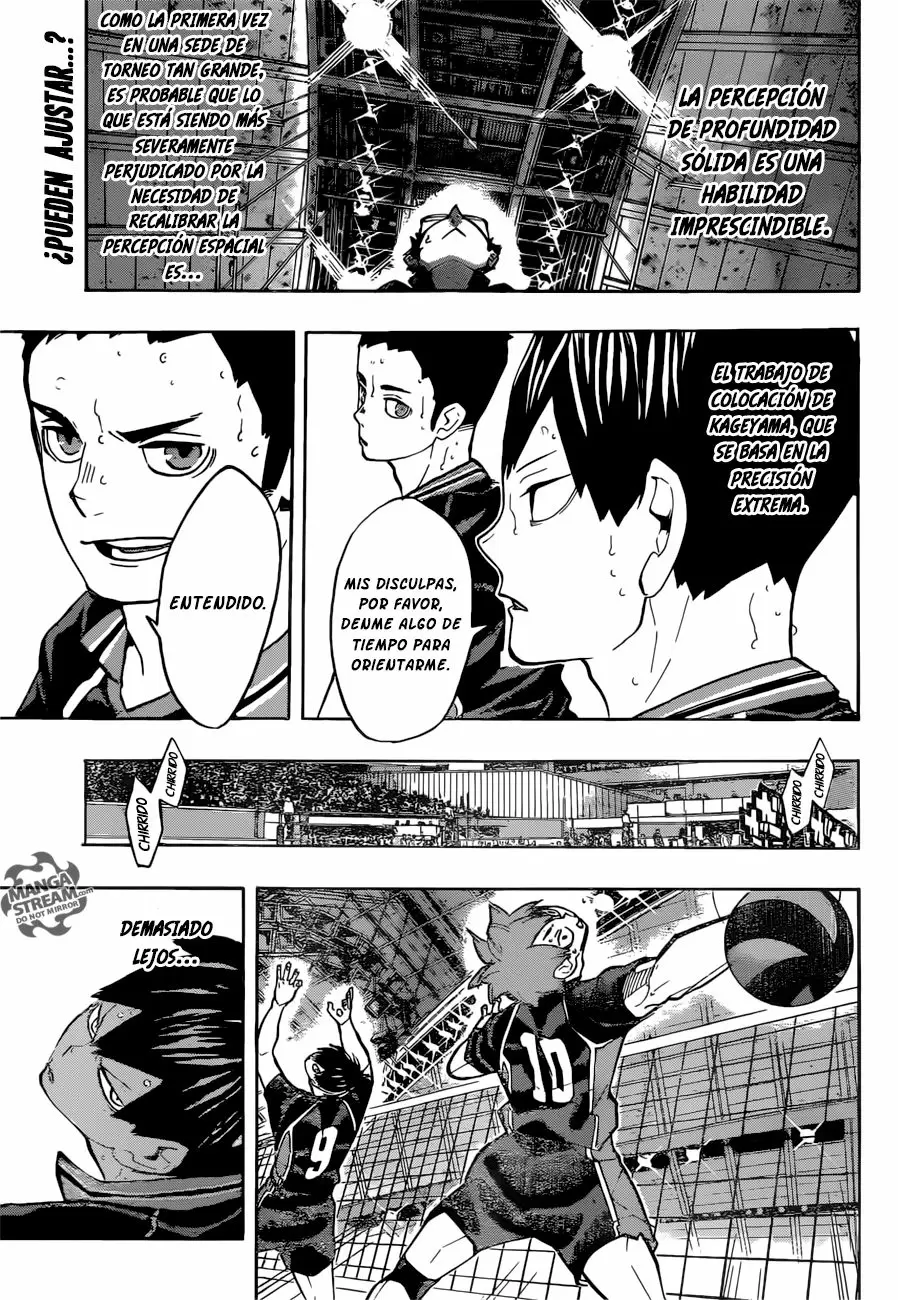 Haikyuu!! capítulo 234, página 3