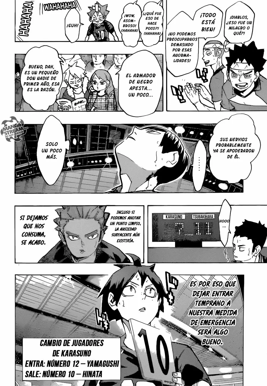 Haikyuu!! capítulo 234, página 8