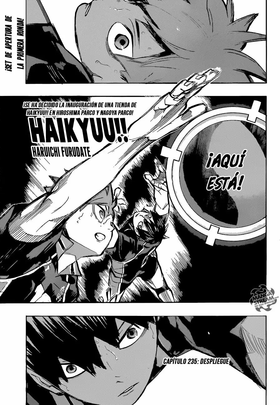 Haikyuu!! capítulo 235, página 2