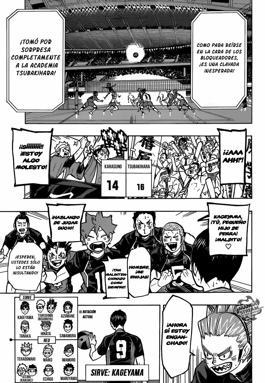Haikyuu!! capítulo 235, página 12