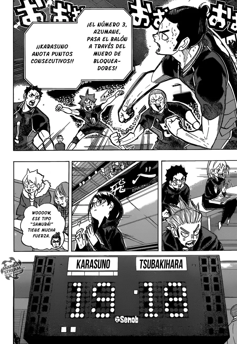 Haikyuu!! capítulo 237, página 17