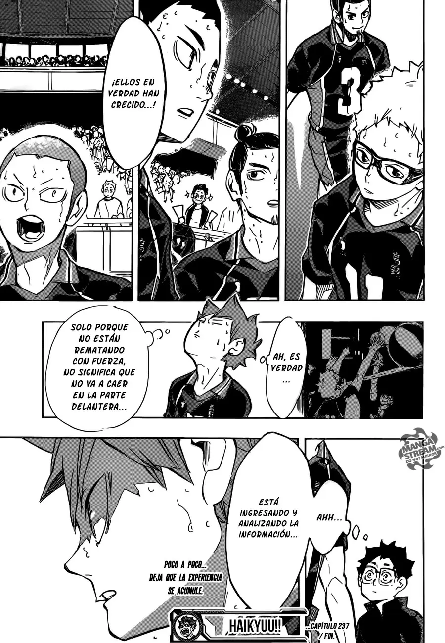 Haikyuu!! capítulo 237, página 20