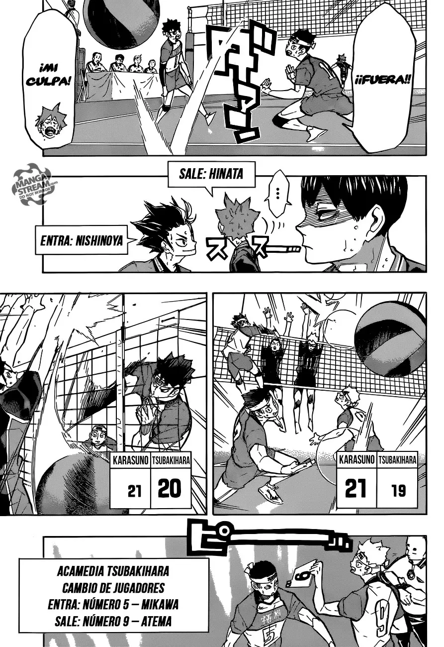 Haikyuu!! capítulo 238, página 8