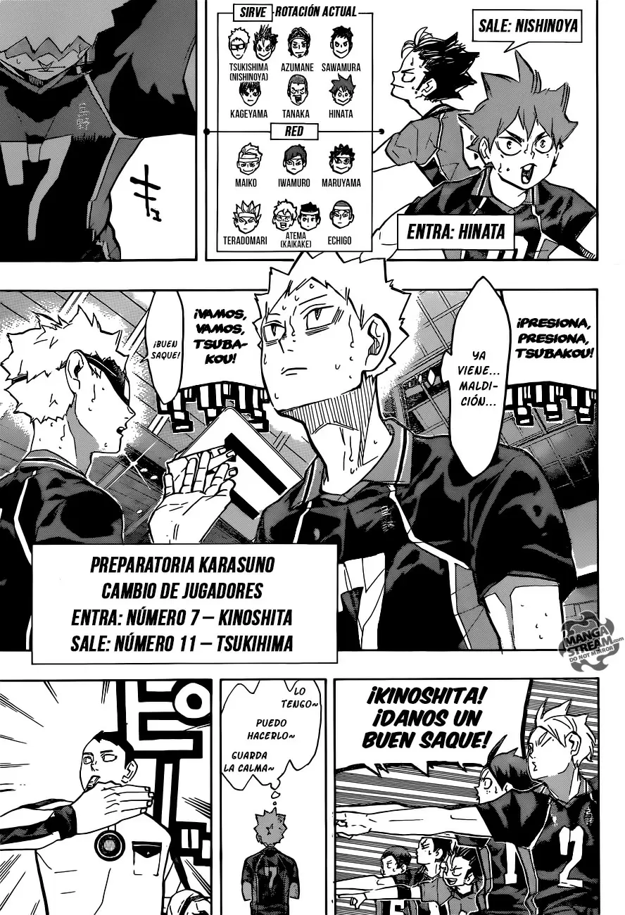 Haikyuu!! capítulo 238, página 12