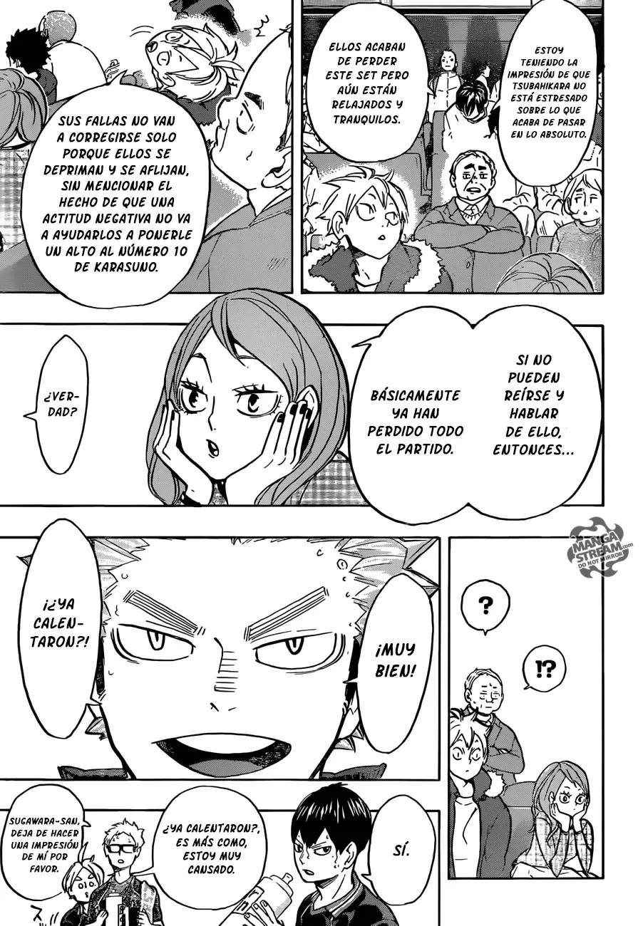 Haikyuu!! capítulo 239, página 8