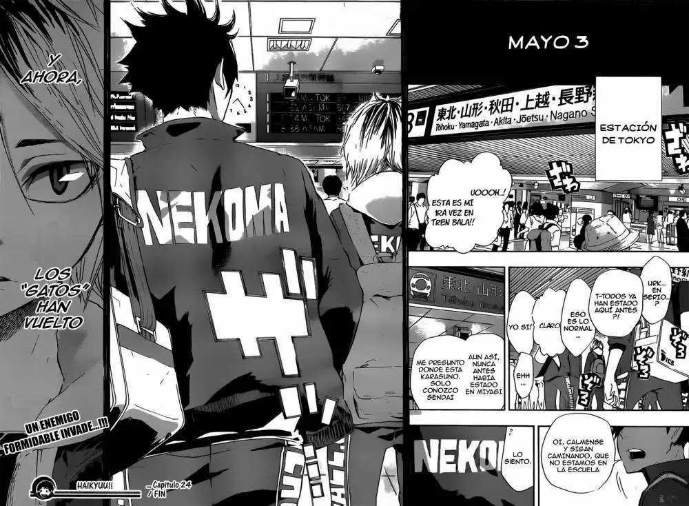 Haikyuu!! capítulo 24, página 16