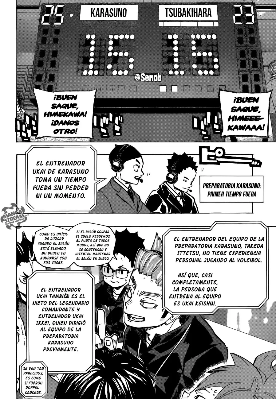 Haikyuu!! capítulo 240, página 3
