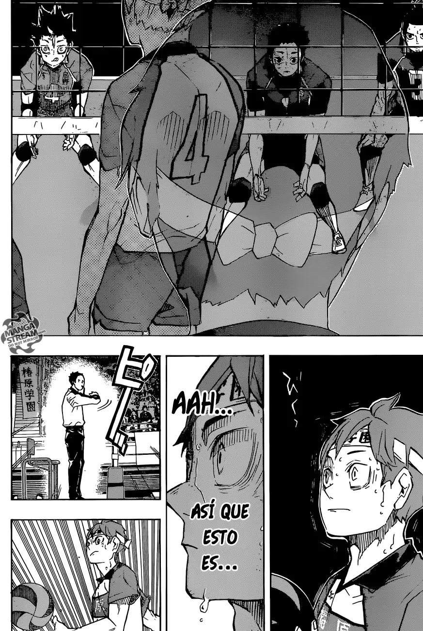 Haikyuu!! capítulo 240, página 15
