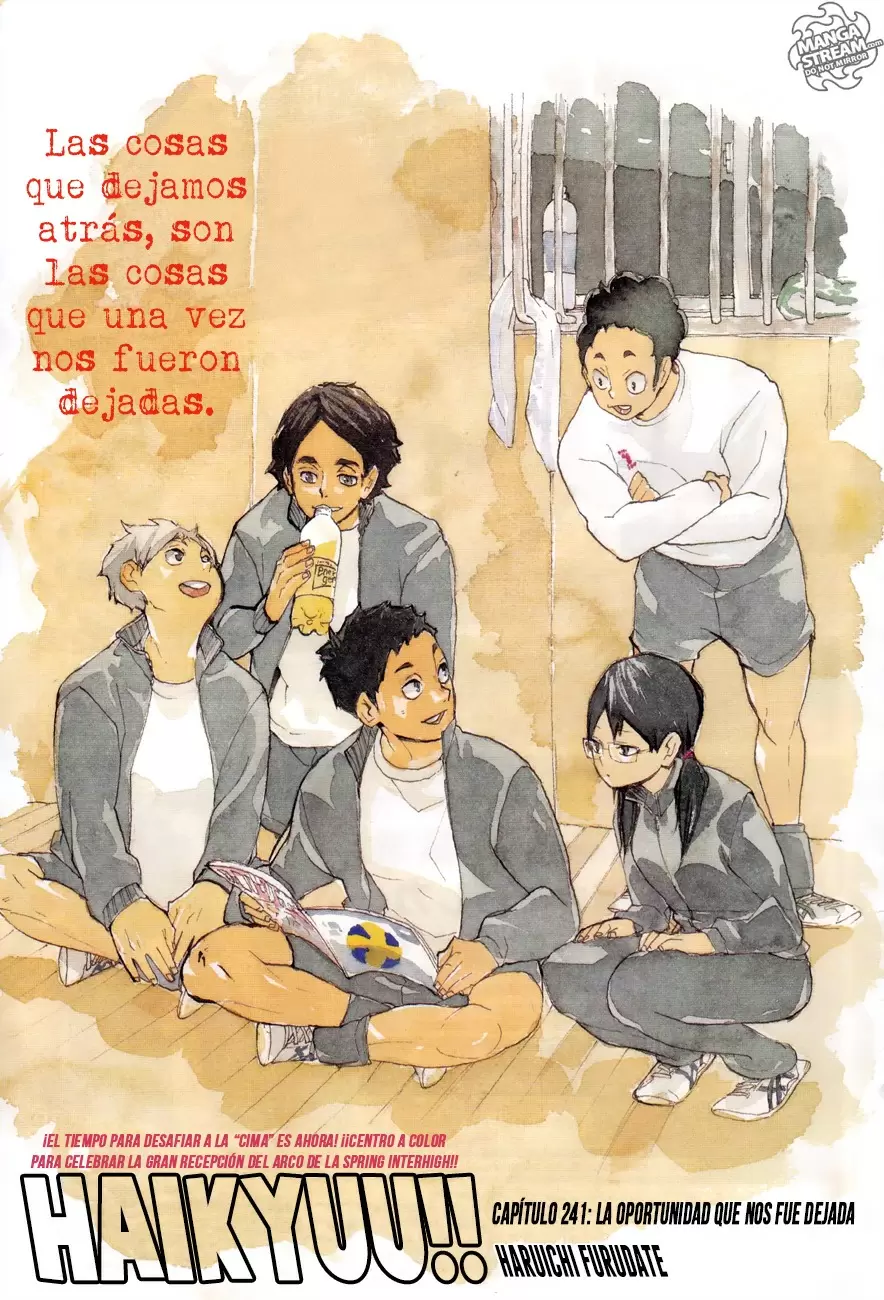Haikyuu!! capítulo 241, página 2