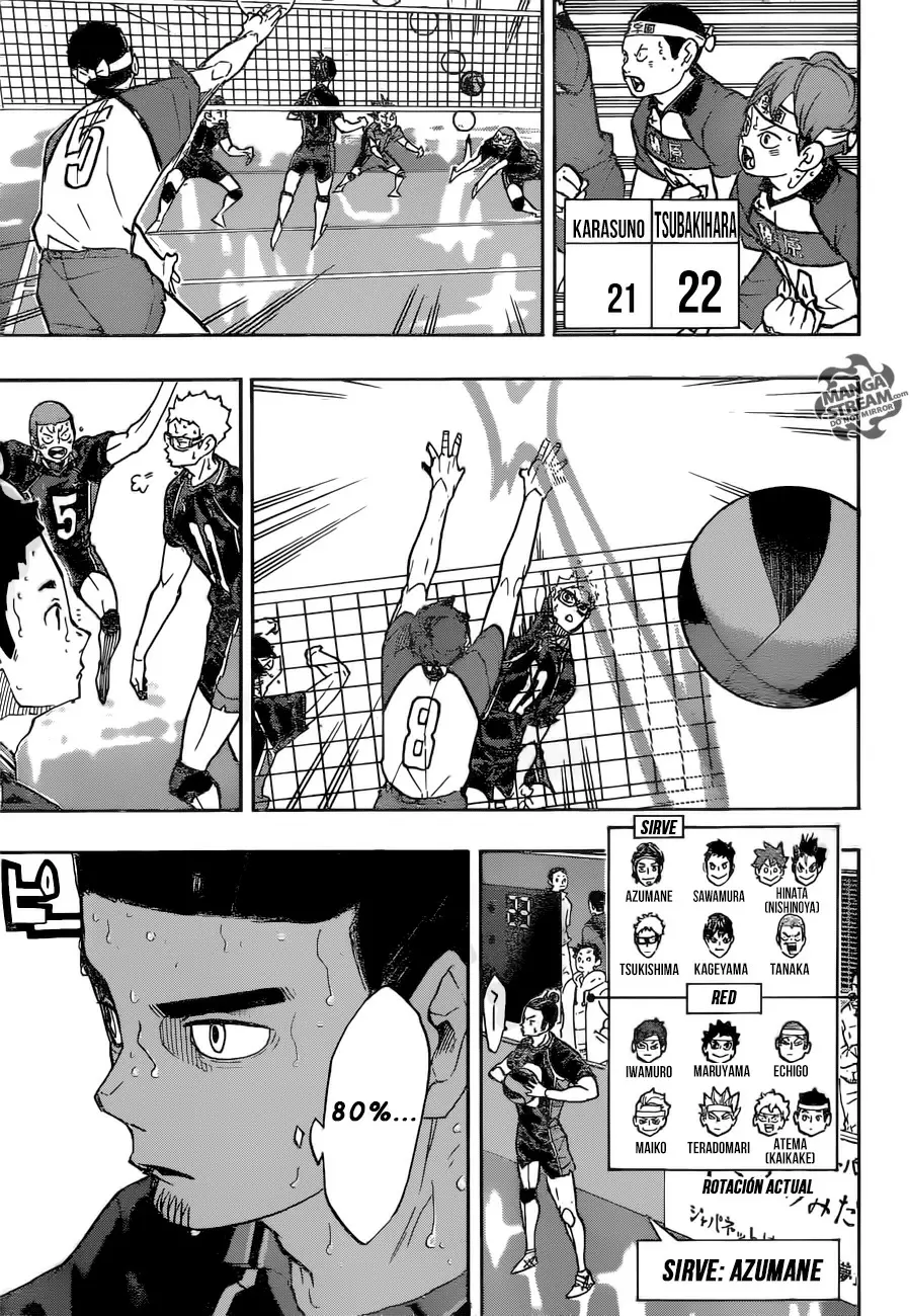 Haikyuu!! capítulo 241, página 13