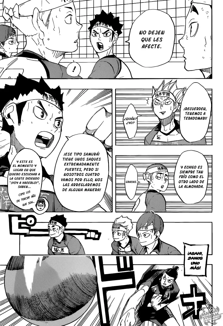 Haikyuu!! capítulo 241, página 15