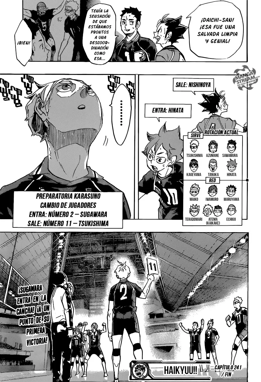 Haikyuu!! capítulo 241, página 21