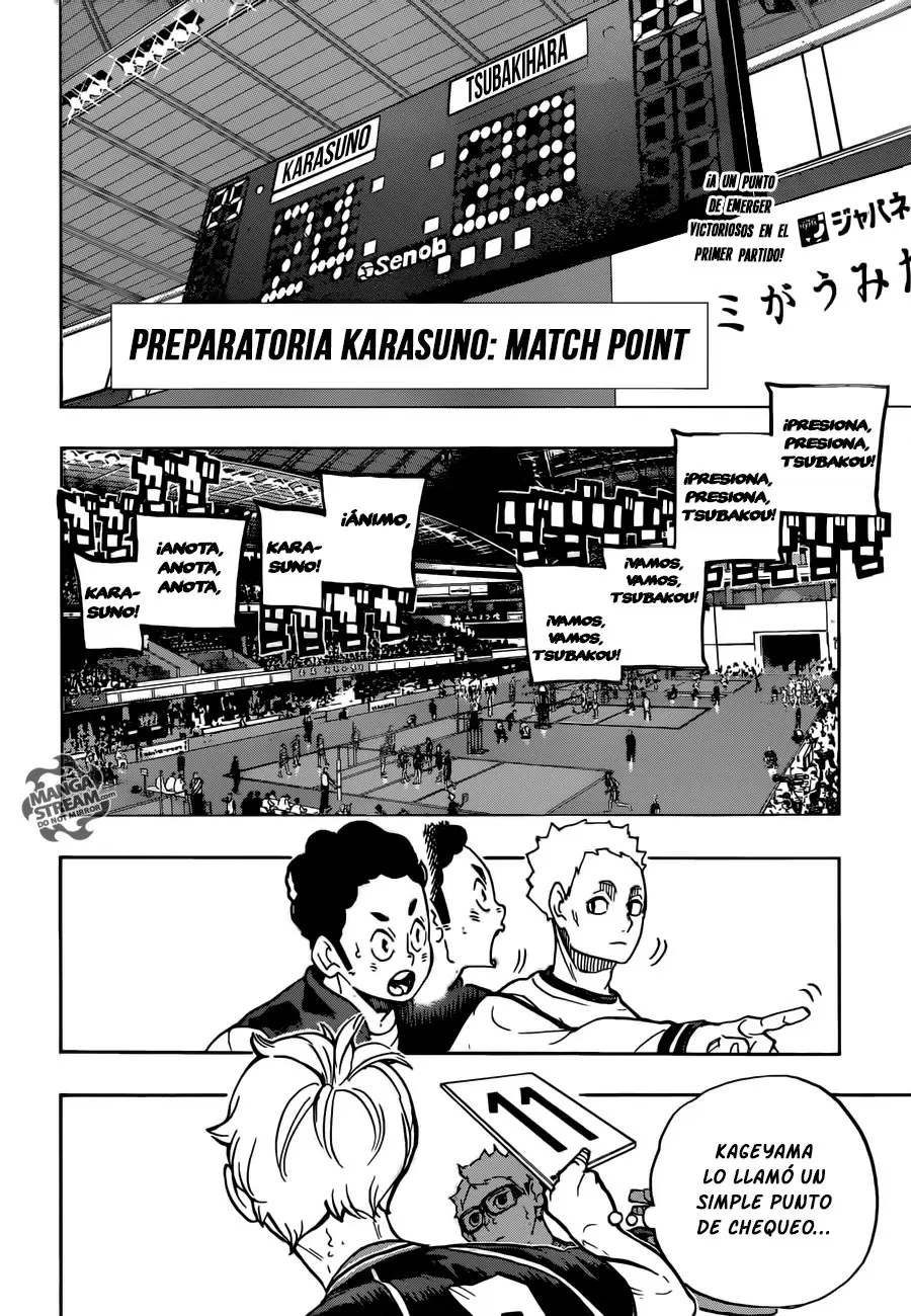 Haikyuu!! capítulo 242, página 3