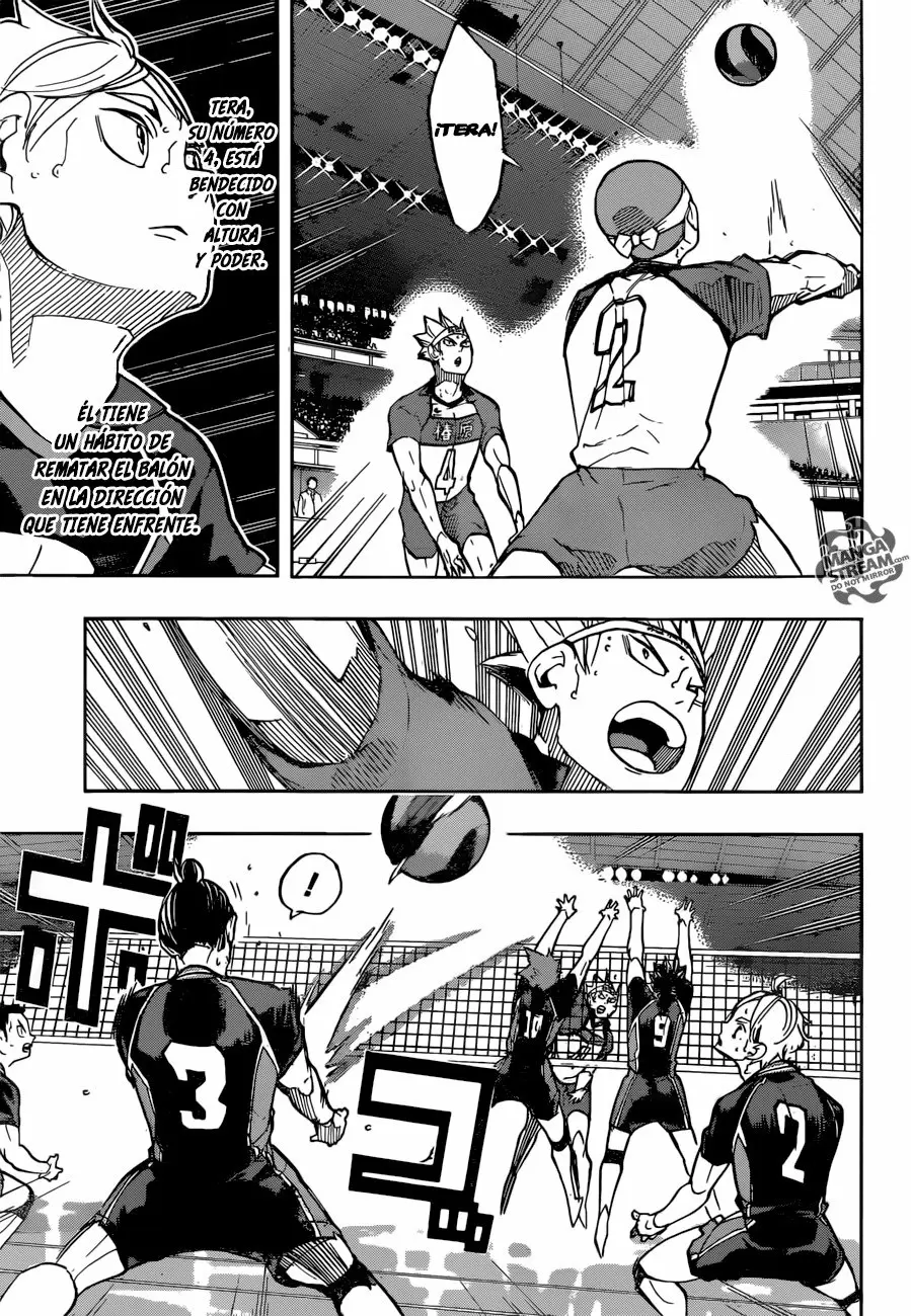 Haikyuu!! capítulo 242, página 6