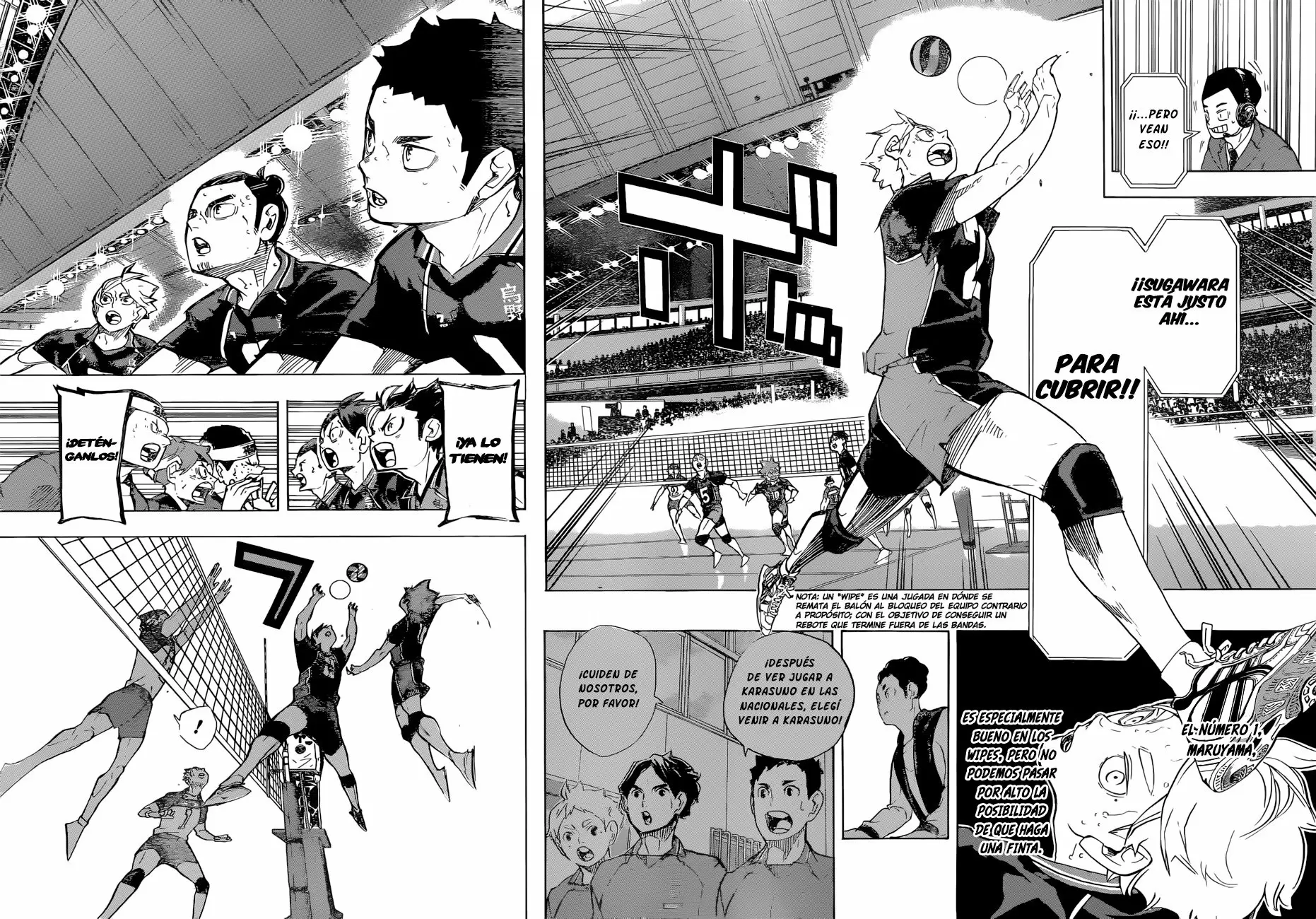 Haikyuu!! capítulo 242, página 13