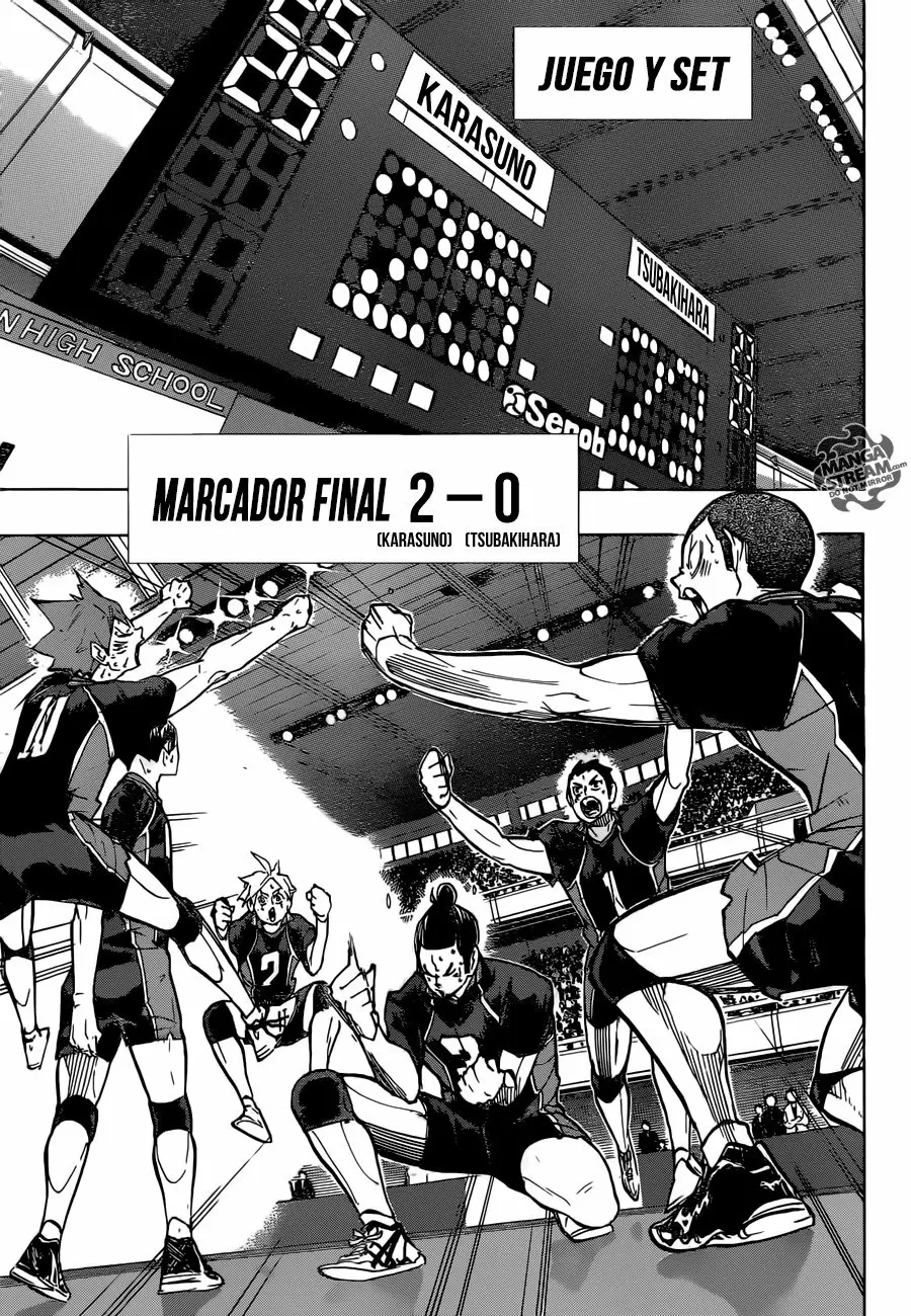 Haikyuu!! capítulo 242, página 16