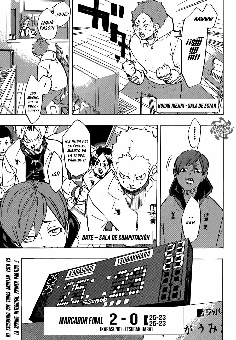 Haikyuu!! capítulo 243, página 2