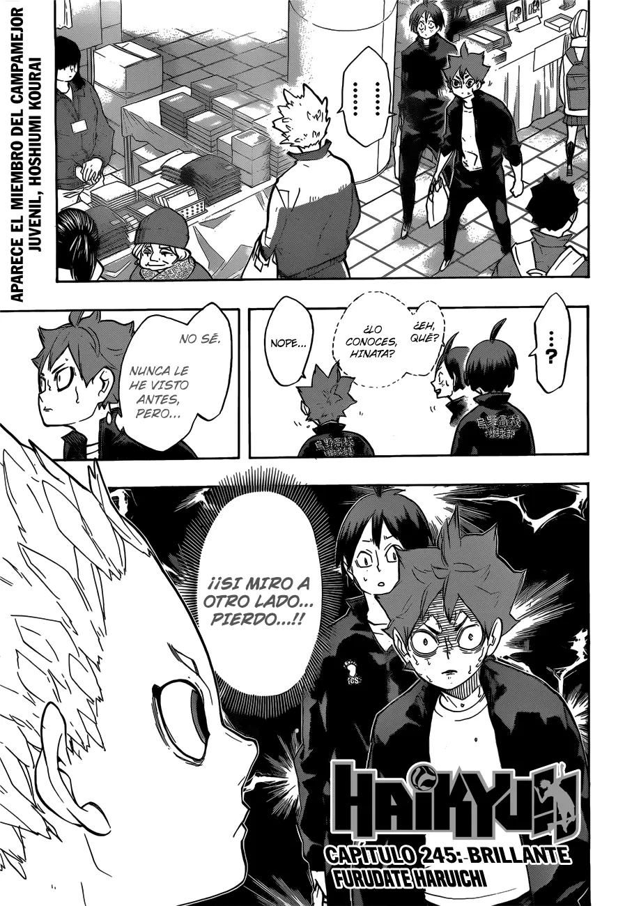 Haikyuu!! capítulo 245, página 2