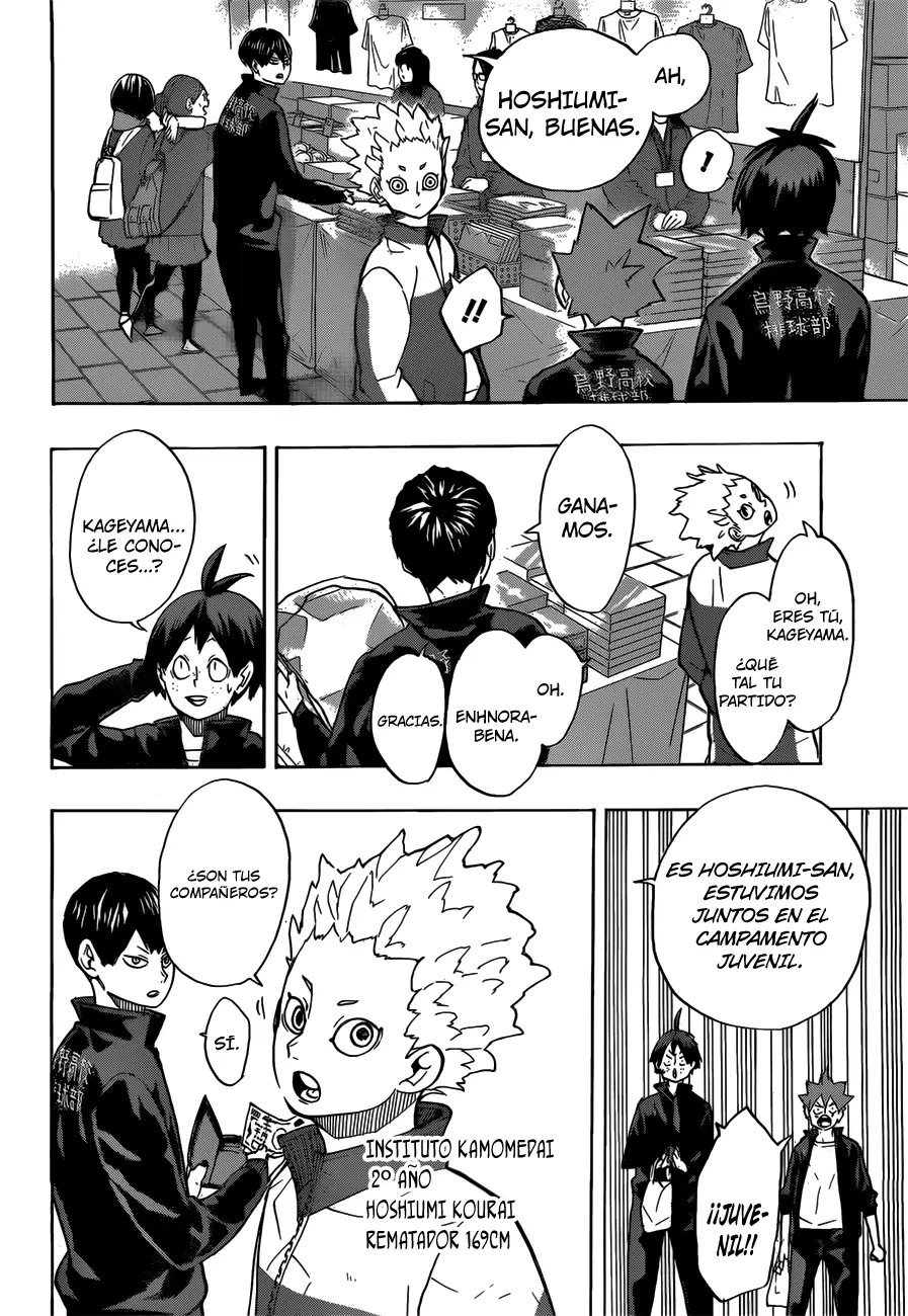 Haikyuu!! capítulo 245, página 3